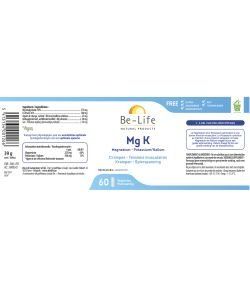 Mg K, 60 gélules